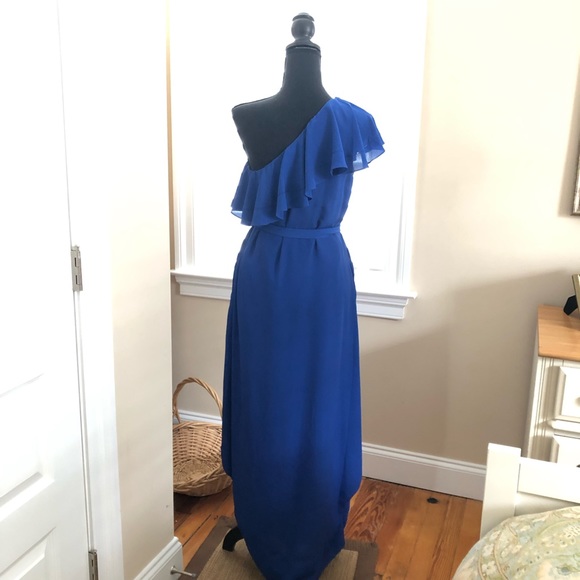 Banana republic one shoulder maxi dress, Small - Picture 2 of 2